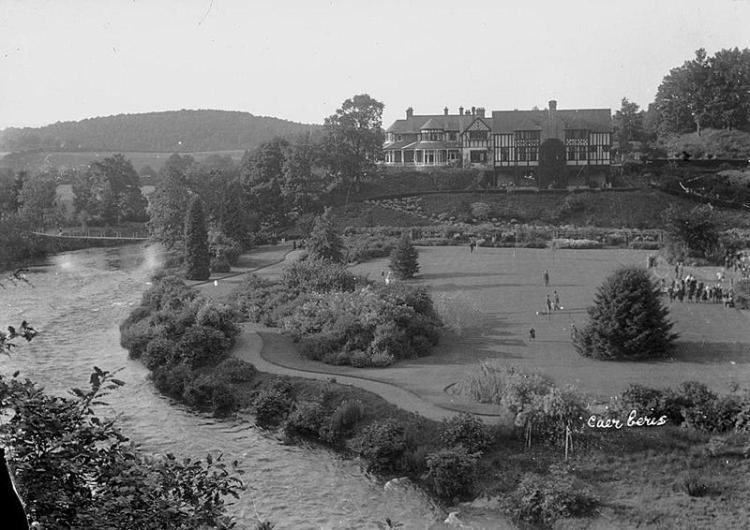 Caer Beris Manor House B&B Builth Wells Buitenkant foto